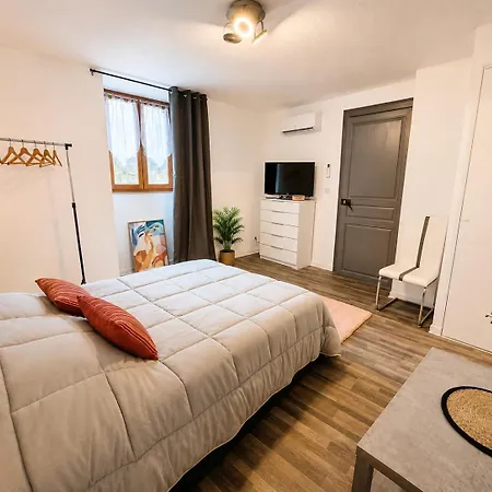Cocon Pelerin Romantique A Lourdes, Climatise A 10 Min Sanctuaire & Gare Apartment
