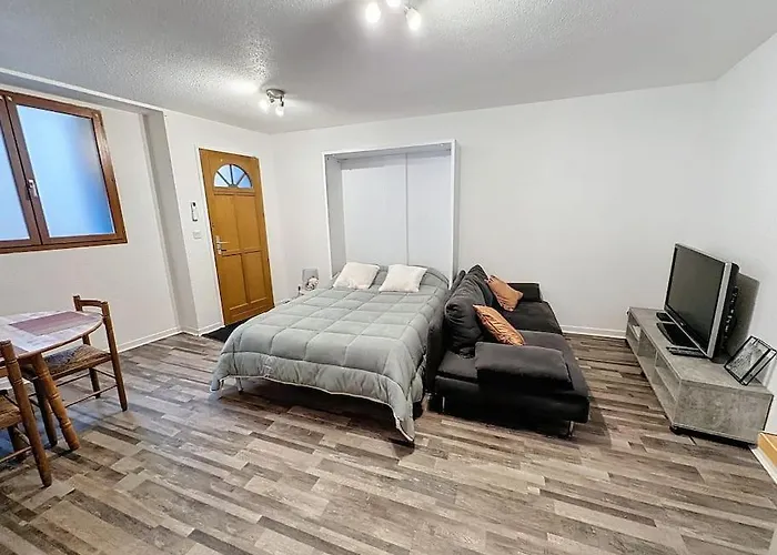 Cocon Pelerin Romantique A Lourdes, Appartement Climatise A 10 Min Sanctuaire & Gare Lejlighed